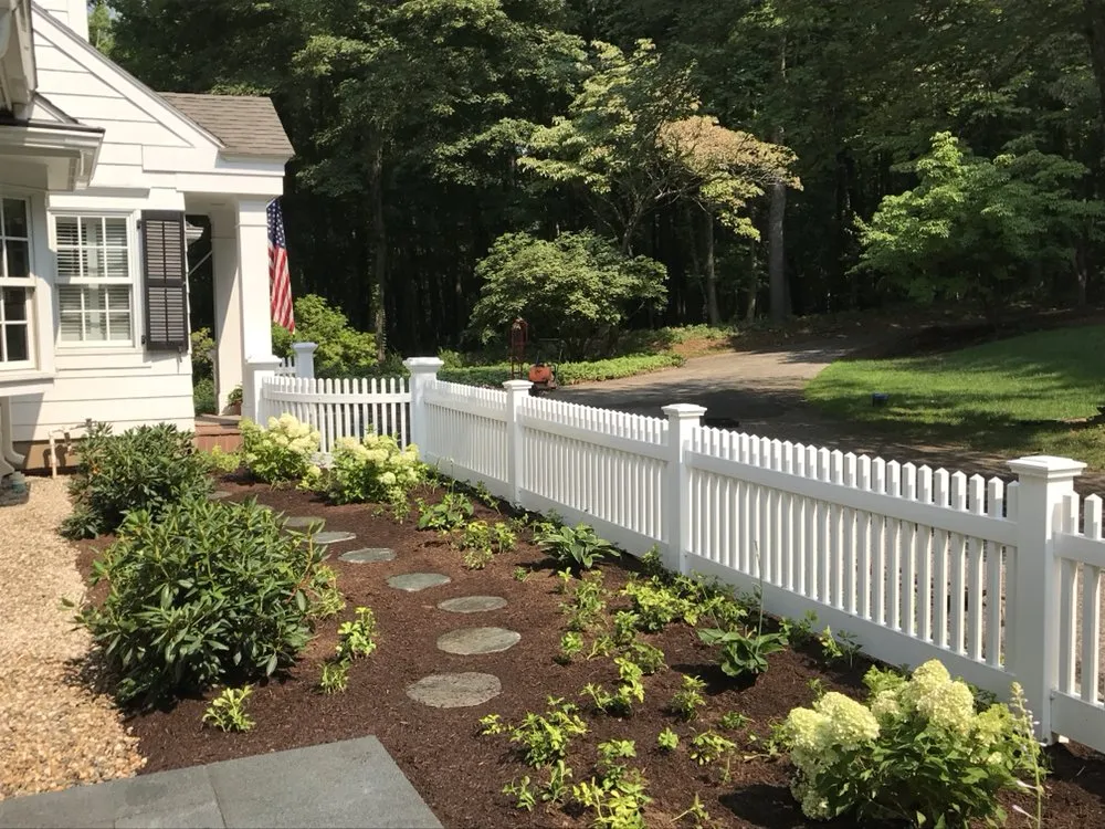 Custom landscape installation in Simsbury, CT - X-Treme Landscaping