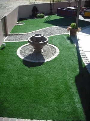 Custom lawn mowing service for year-round maintenance in Tucson, AZ by Xeroscapes