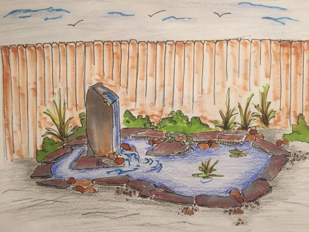 Local residential landscaping in Sacramento, CA by Ximenez Waterfalls And Fish Pond Services