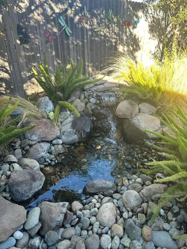 Affordable residential landscaping in Sacramento, CA - Ximenez Waterfalls And Fish Pond Services