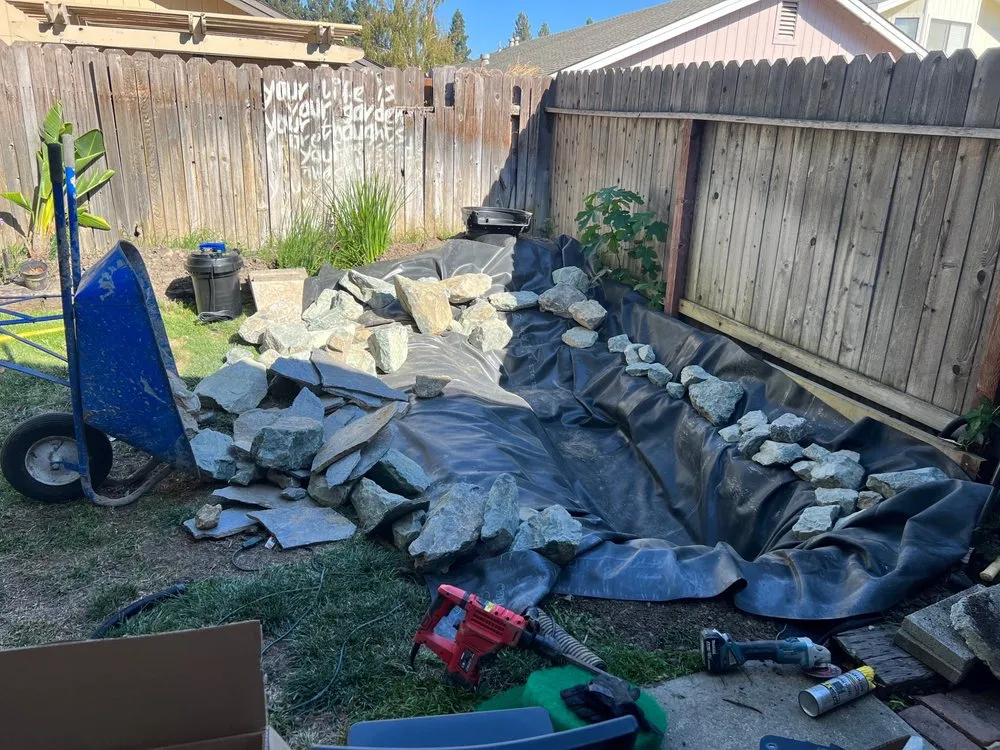 Local residential landscaping experts serving Sacramento, CA - Ximenez Waterfalls And Fish Pond Services