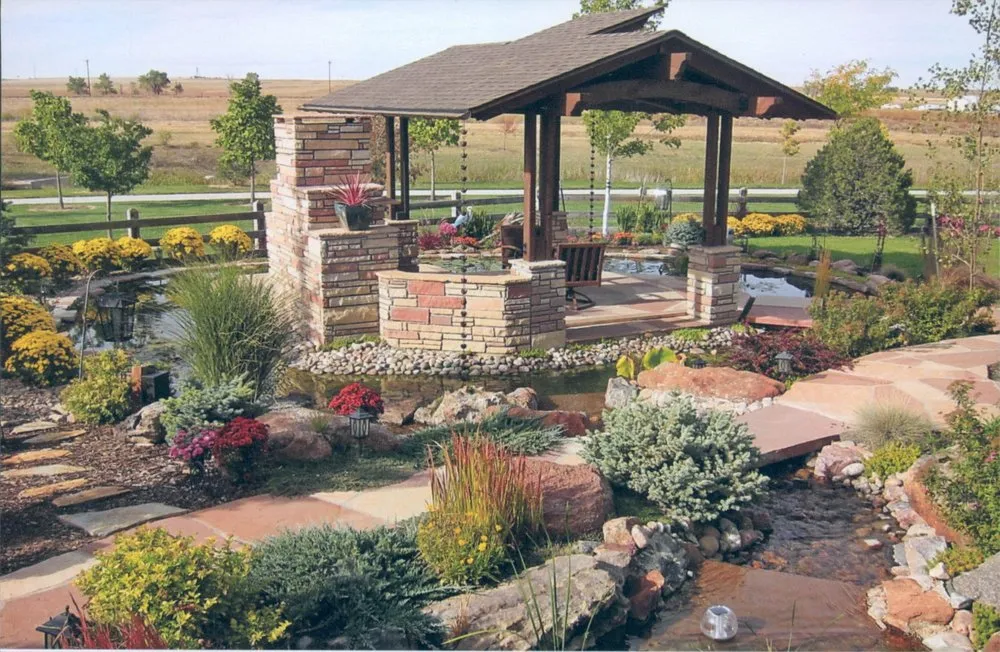 Custom yard cleanup service with custom design in Denver, CO by XLT Landscape and Patio