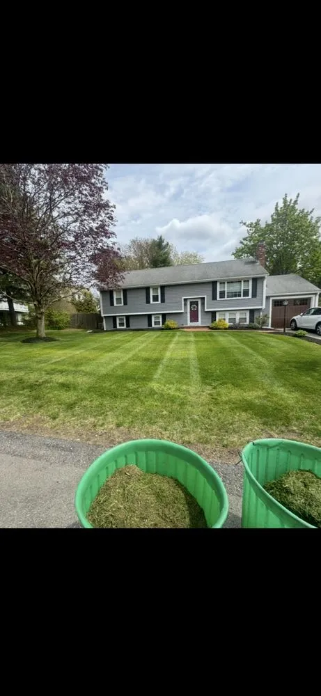 Professional garden landscaping in North Attleborough, MA by X&M Landscaping