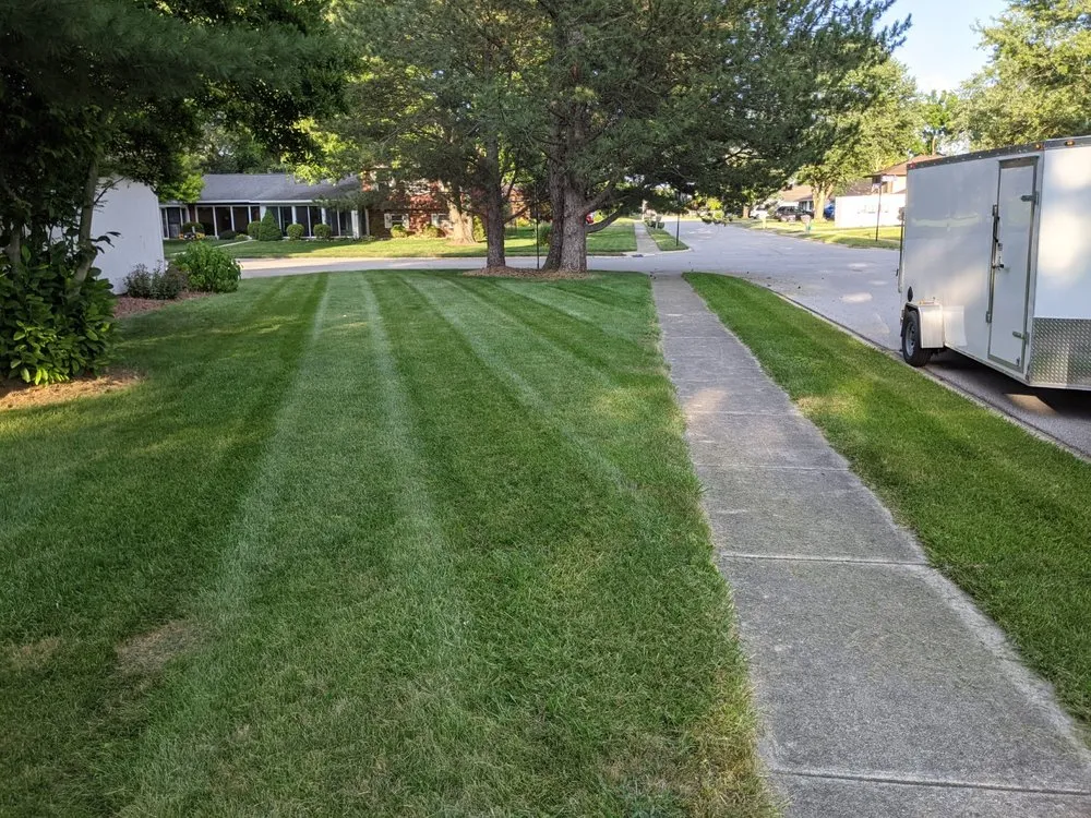 Custom garden landscaping in Carmel, IN by Xperience Lawn Care