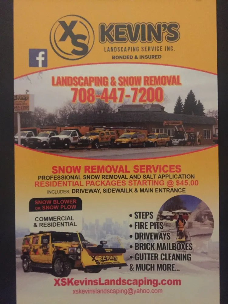 Custom garden landscaping for year-round maintenance across Lyons, IL - XS Kevin's Landscaping Service & Snow Removal