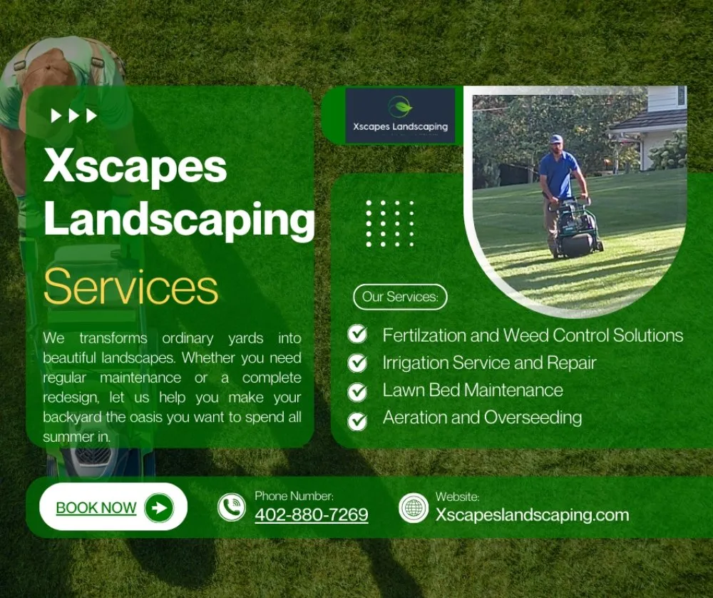 Expert landscape installation in Omaha, NE by Xscapes Landscaping