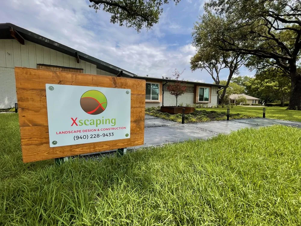 Professional residential landscaping in Plano, TX by Xscaping