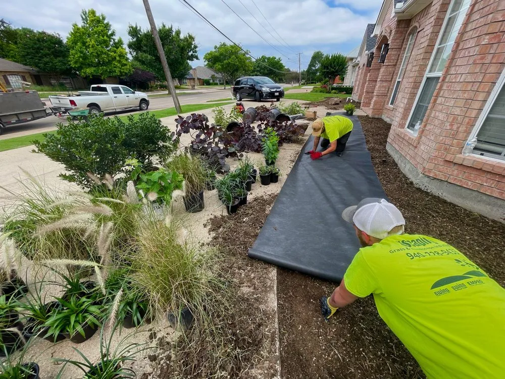 Custom landscape design near you in Plano, TX by Xscaping