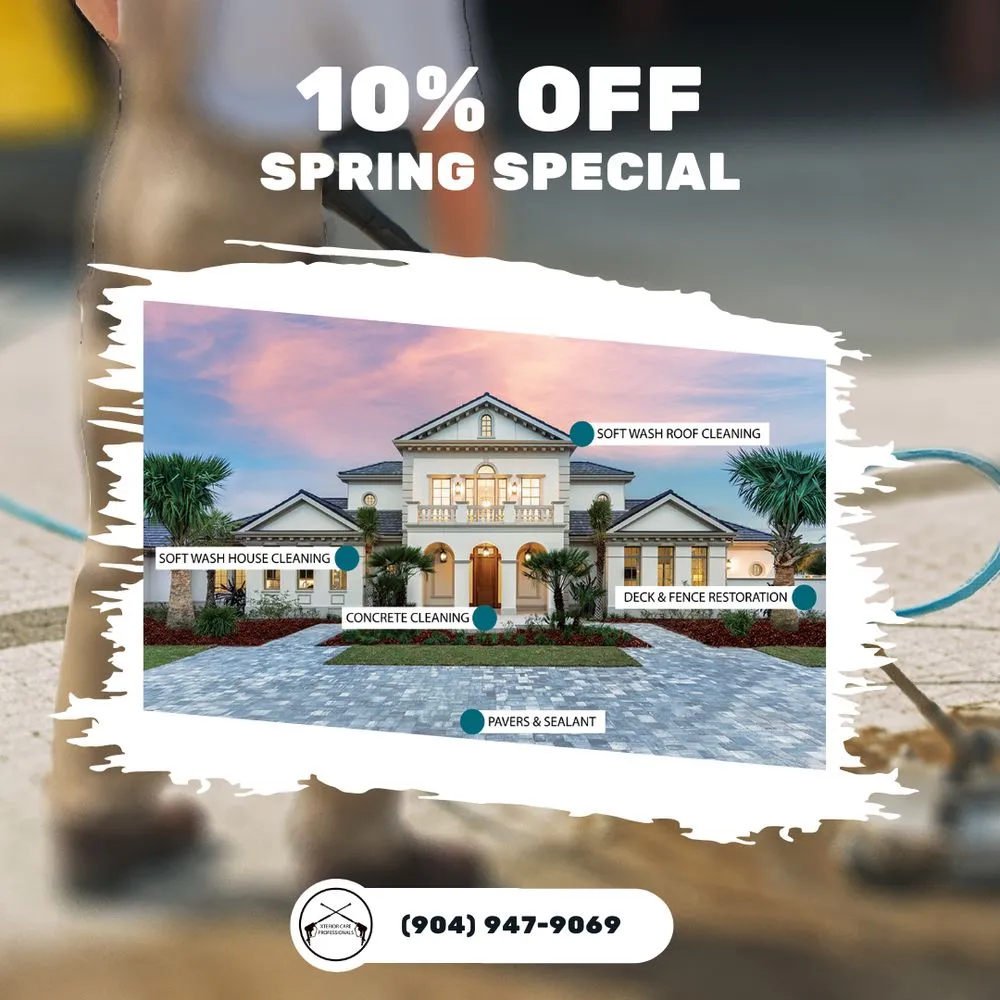 Trusted landscape design for beautiful yards in Jacksonville, FL by Xterior Care Professionals