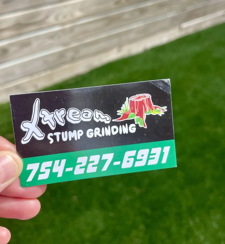 Custom landscape installation for homes in Margate, FL by Xtream Stump Grinding