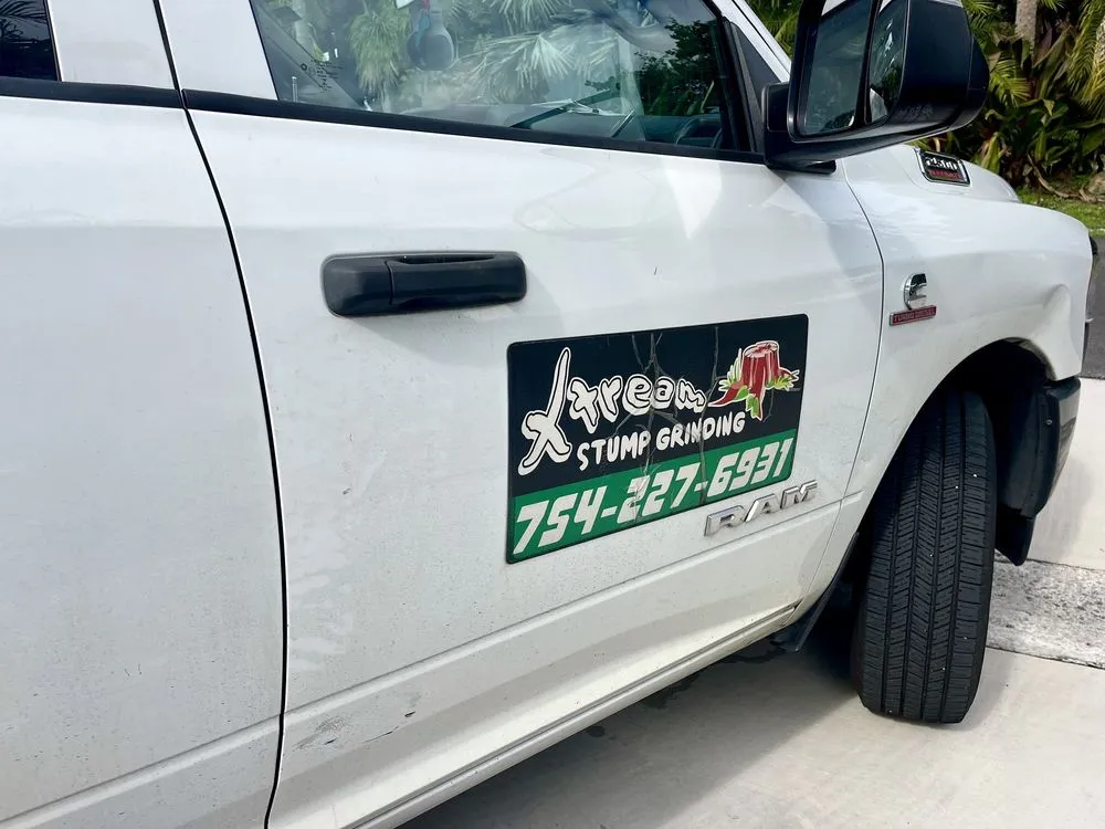 Local residential landscaping in Margate, FL by Xtream Stump Grinding
