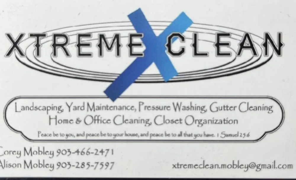Local lawn care service in Mount Pleasant, TX - Xtreme Clean