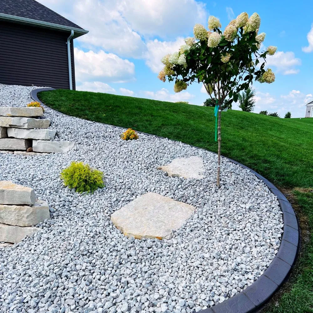 Affordable landscape design for year-round maintenance in Pulaski, WI by Xtreme Landscape and Curbing