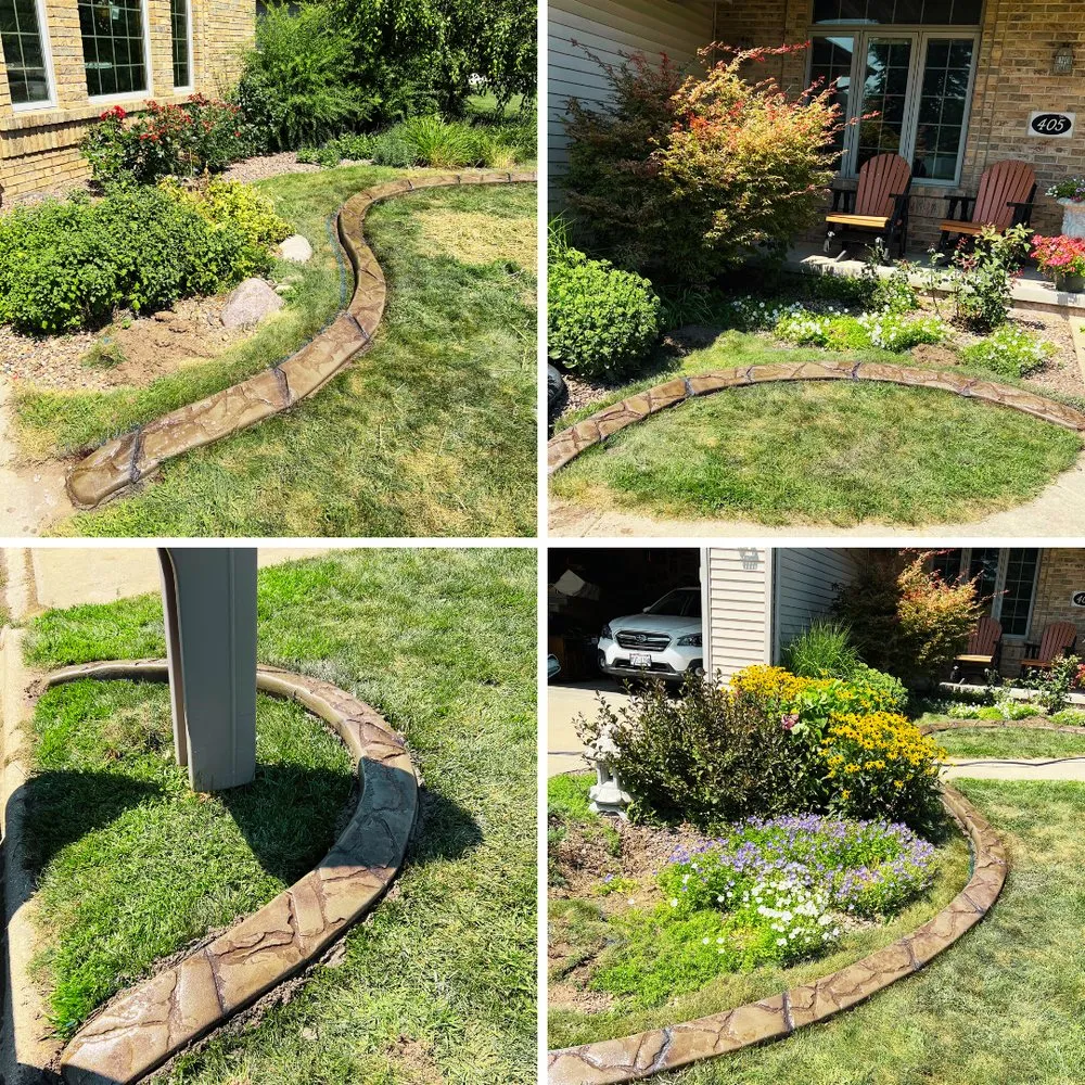 Professional landscape installation in Pulaski, WI - Xtreme Landscape and Curbing