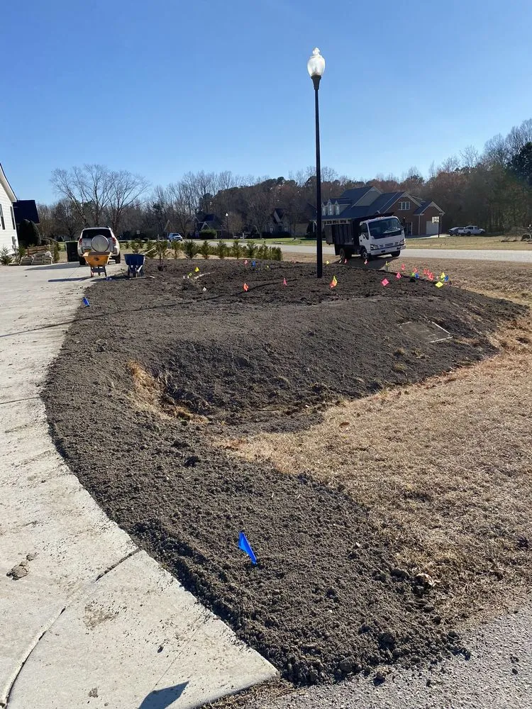 Local landscape installation in Freeport, NY by Xtreme Landscaping