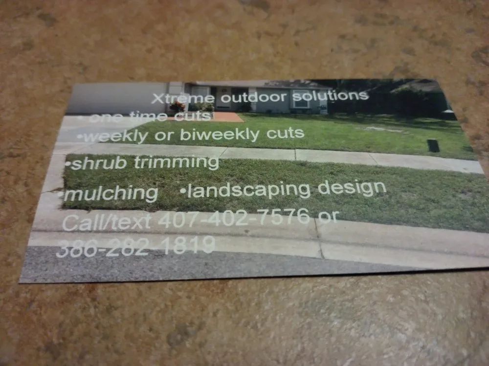 Affordable residential landscaping experts serving Sanford, FL - Xtreme Outdoor Solutions