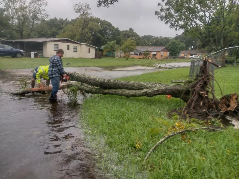 Local yard cleanup service for residential properties in Sanford, FL by Xtreme Outdoor Solutions