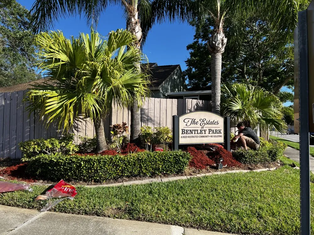 Local garden landscaping in Tampa Bay, FL - Xtrim Property Maintenance