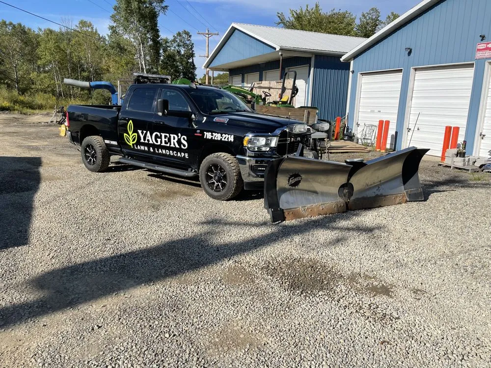 Top-rated lawn care service for outdoor upgrades in Falconer, NY by Yager’s lawn & landscape