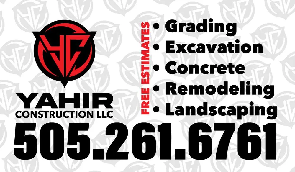 Expert yard maintenance with custom design in Albuquerque, NM by Yahir Construction