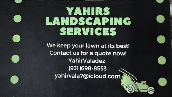 Yahirs Lawncare Logo