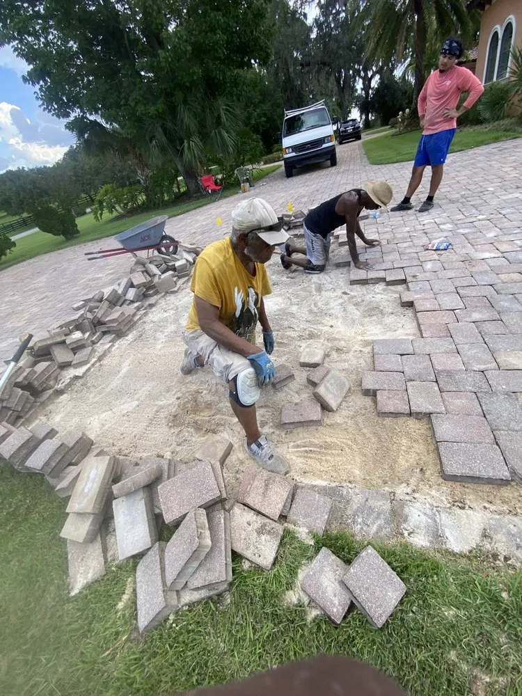 Custom lawn mowing service for year-round maintenance in Summerfield, FL by Yahweh Universal Maintenance