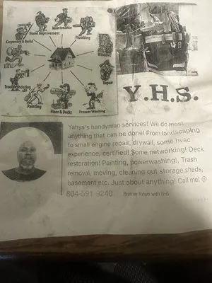 Yahya Handyman Service Logo