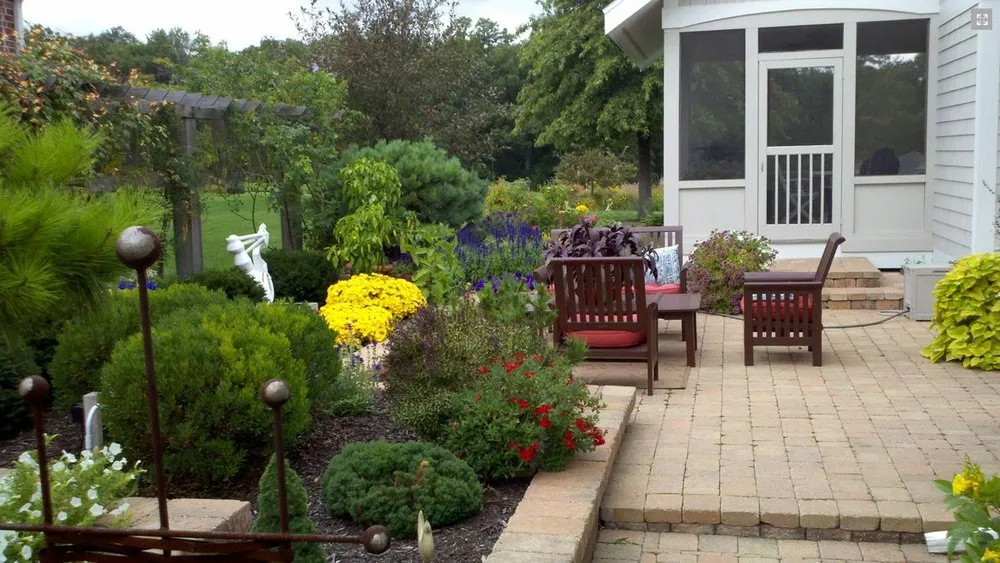 Custom landscape installation in Madison, WI - Yakshi Landscape & Garden Design