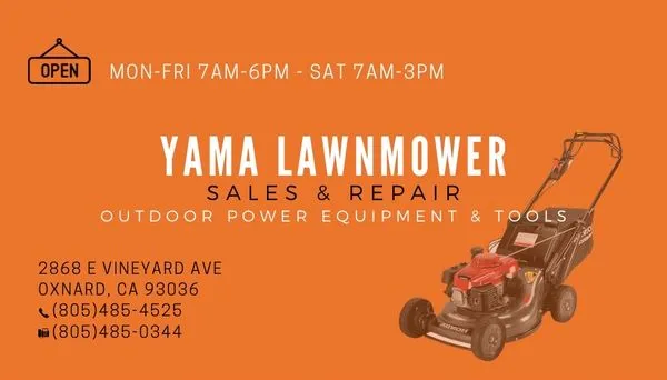 Yama Lawnmower Service Logo