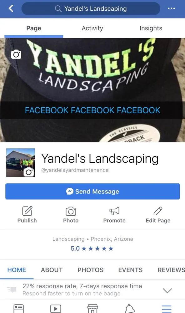 Expert garden landscaping for homes in Phoenix, AZ by Yandel's Landscaping