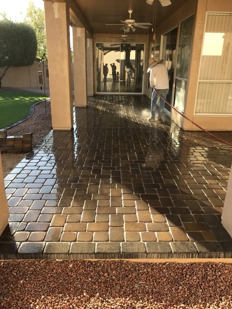 Custom landscape installation in Phoenix, AZ - Yandel's Landscaping
