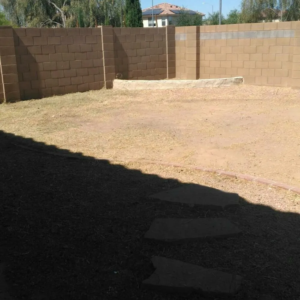 Custom landscape design in Peoria, AZ by Yarbrough Lawn Care