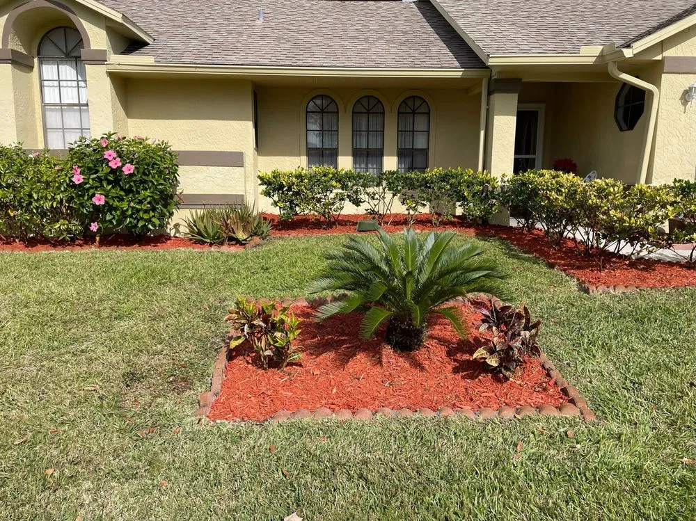 Top-rated residential landscaping experts serving Palm Bay, FL - Yard 1