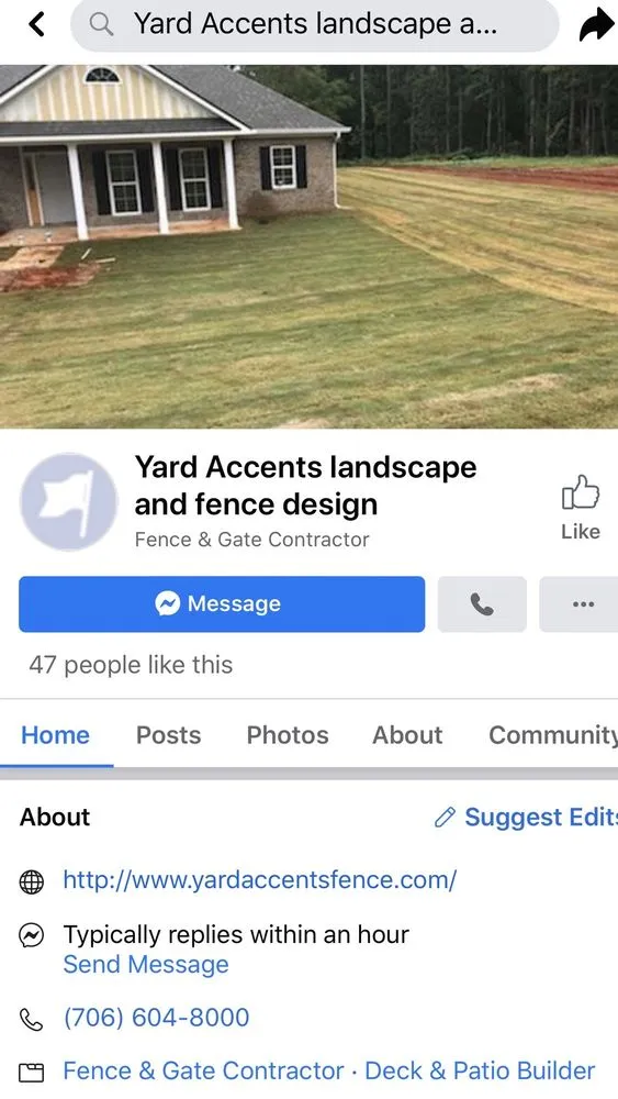 Local outdoor landscaping in Phenix City, AL by Yard Accents Landscape & Fence Design