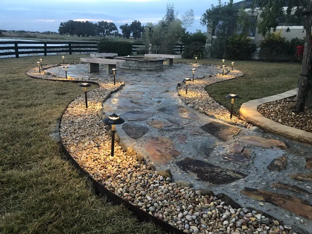 Custom garden landscaping in Ocala, FL by Yard Art & Custom Landscaping