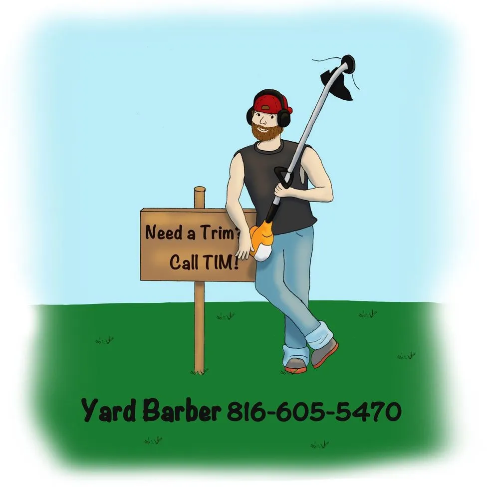 Professional yard cleanup service in Wellington, MO by Yard Barber