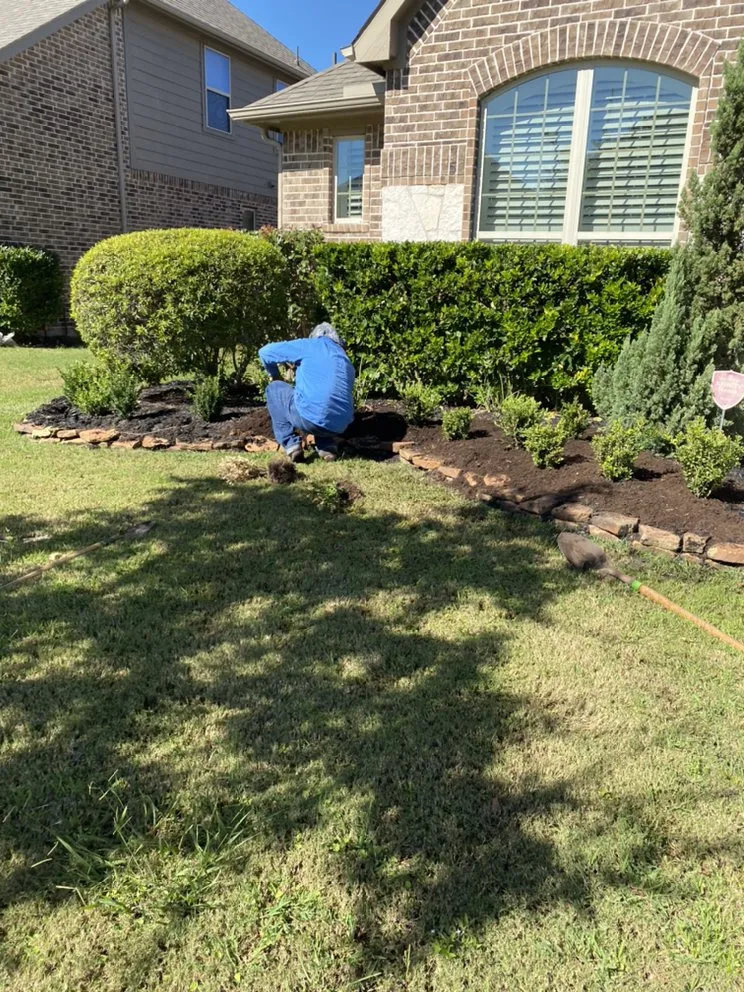 Trusted garden landscaping in Houston, TX by Yard Barbers Landscaping