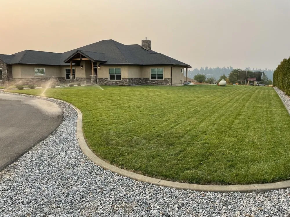 Trusted landscape installation for beautiful yards in Redding, CA by Yard Birds Landscaping & Maintenance