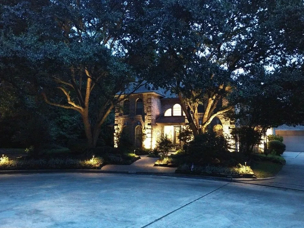 Affordable landscape installation in Porter, TX by Yard Birds Landscaping