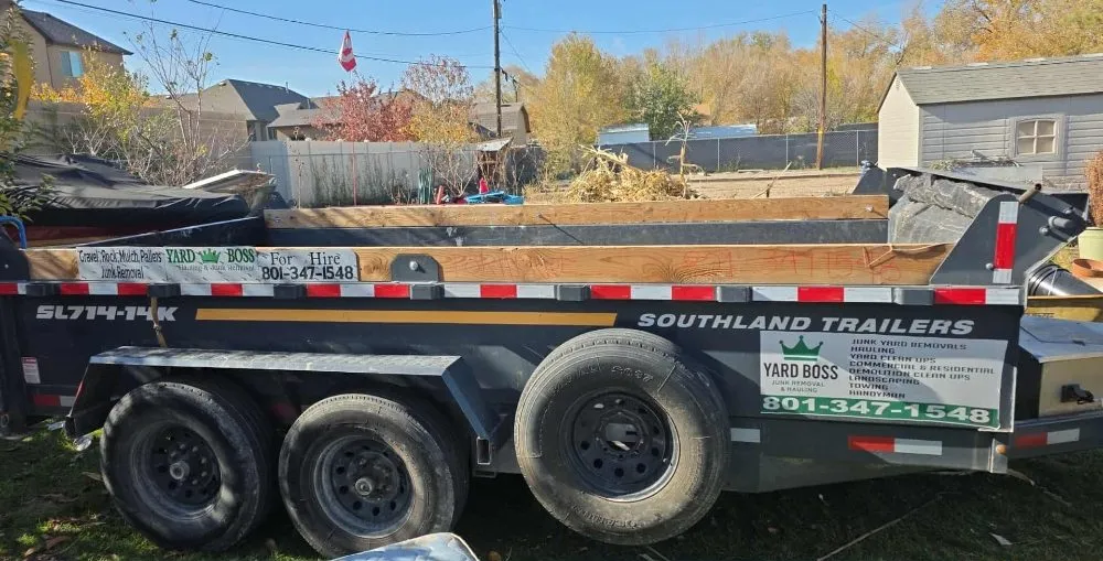 Expert lawn mowing service for beautiful yards in West Valley City, UT by Yard Boss Junk Removal & Hauling