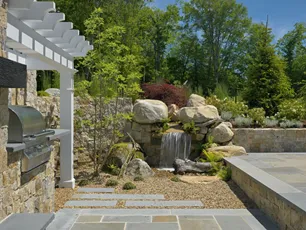 Local landscape design for homes in Mattapoisett, MA by Yard Boss Landscape Design