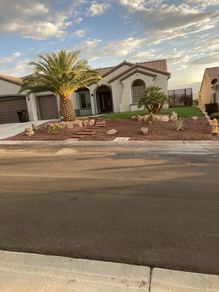 Custom lawn mowing service in Las Vegas, NV by Yard Boss