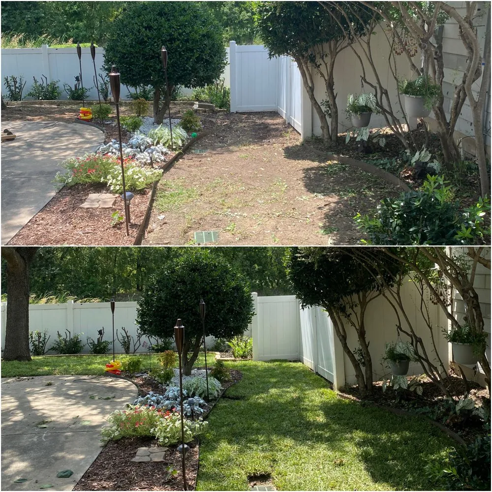 Professional garden landscaping in Little Elm, TX - Yard Boss Lawn & Landscape