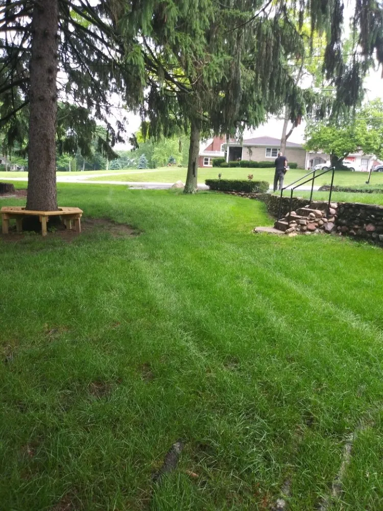 Affordable landscape installation for homes in Indianapolis, IN by Yard Boy