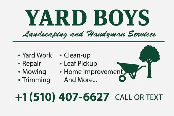 Yard Boys Landscaping and Handyman Services Logo