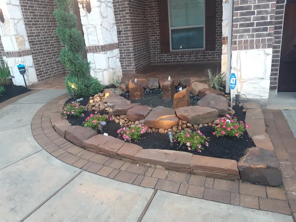 Reliable garden landscaping in Spring, TX by Yard Boys Total Landscaping