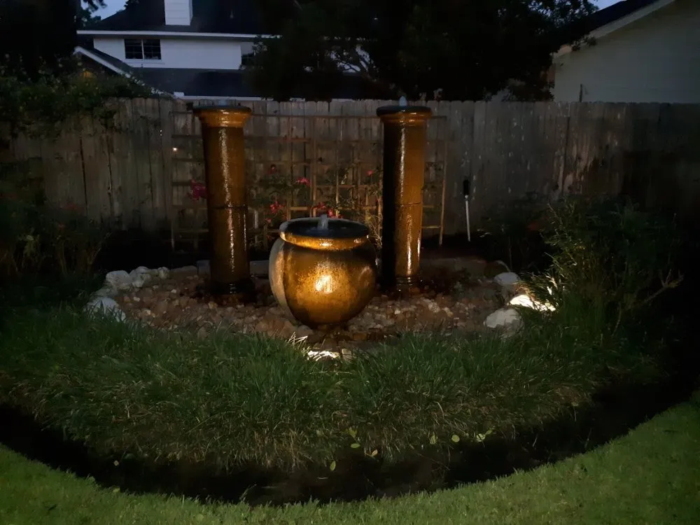 Custom outdoor landscaping for beautiful yards in Spring, TX by Yard Boys Total Landscaping