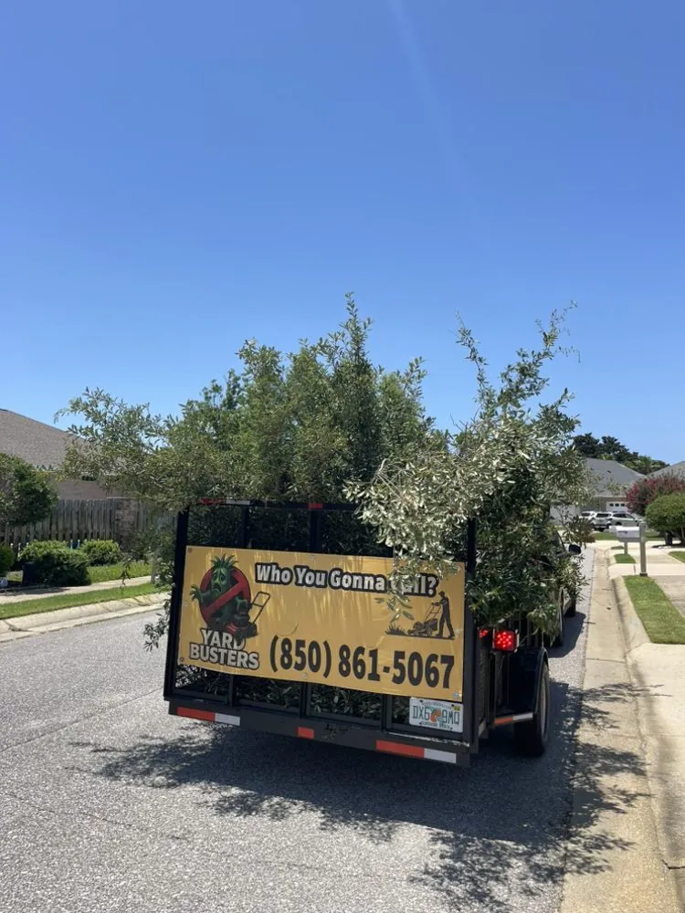 Professional landscape installation in Gulf Breeze, FL - Yard Busters