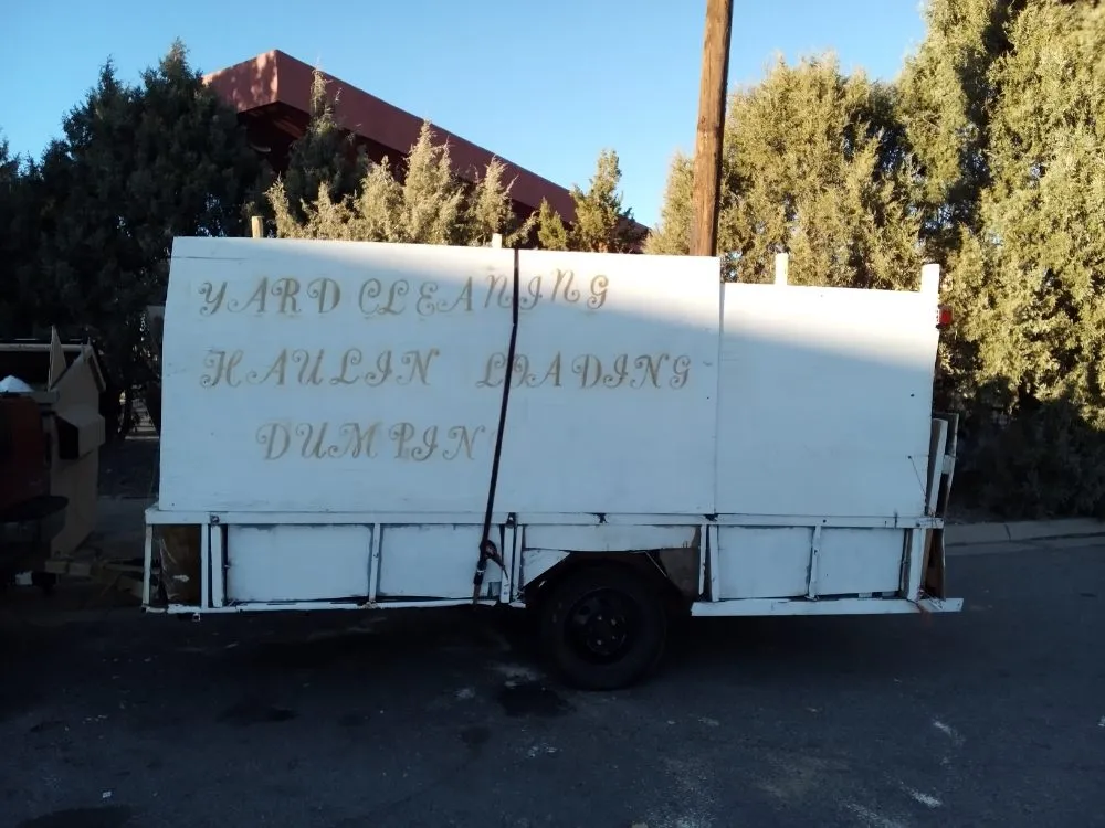Professional lawn mowing service in Las Vegas, NM by yard cleaning hauling loading & dumping
