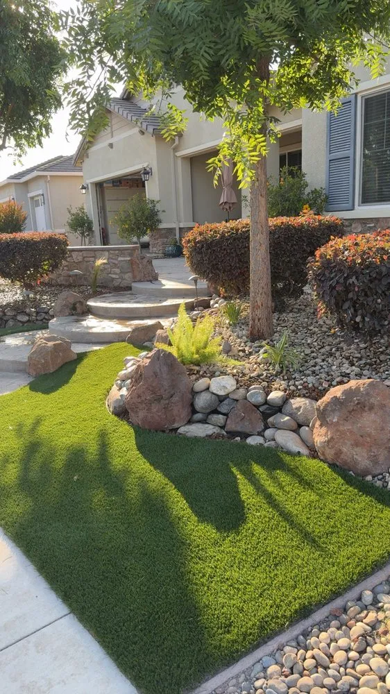 Custom outdoor landscaping for outdoor upgrades in Stockton, CA by Yard Creations Landscape Services